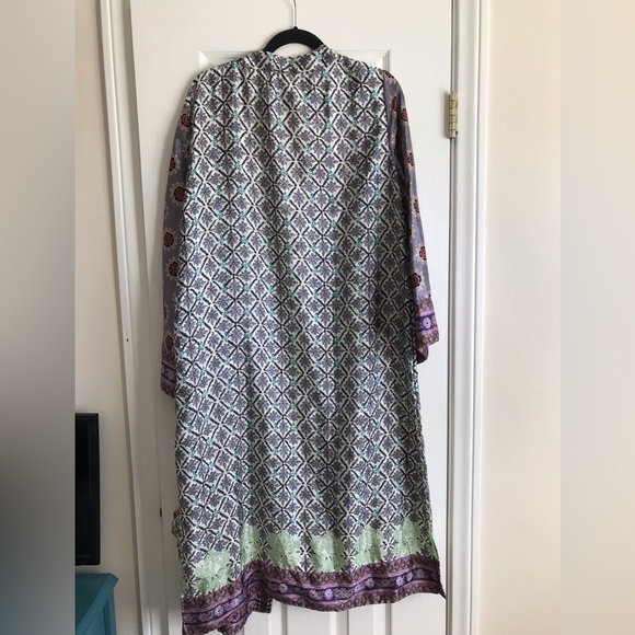 NWT BLOGGERS FAV Zara Floral Patterned Kimono SZ M/L - Picture 5 of 6